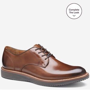 NWT Johnston & Murphy Tan Leather Oxfords SIZE 11